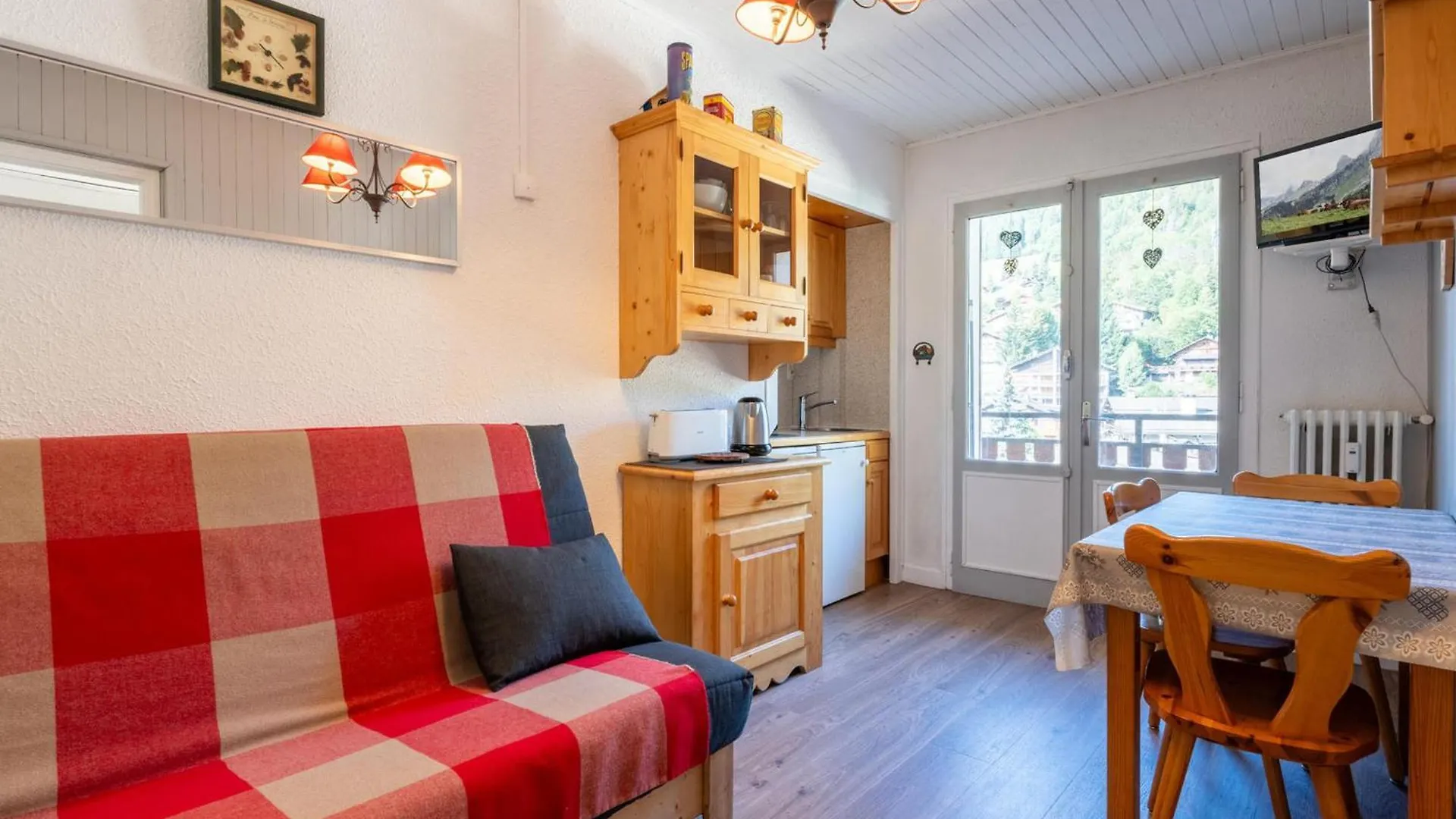 Apartmán Appartement Confortable 2 Pieces Au Coeur De La Clusaz, Proche Des Pistes Et Des Commerces - Fr-1-304-7